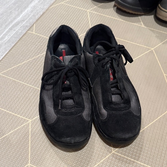 Prada Other - Prada Black Men's Sneakers 9.5